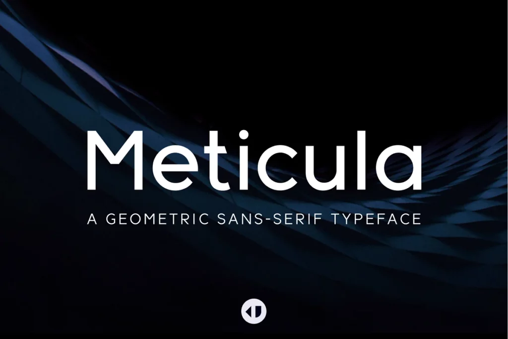 Meticula - Sans-serif Typeface