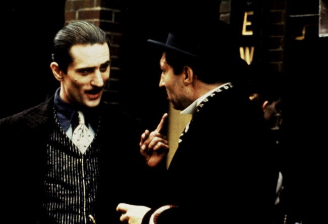 THE GODFATHER: PART II, Robert De Niro (left), 1974
