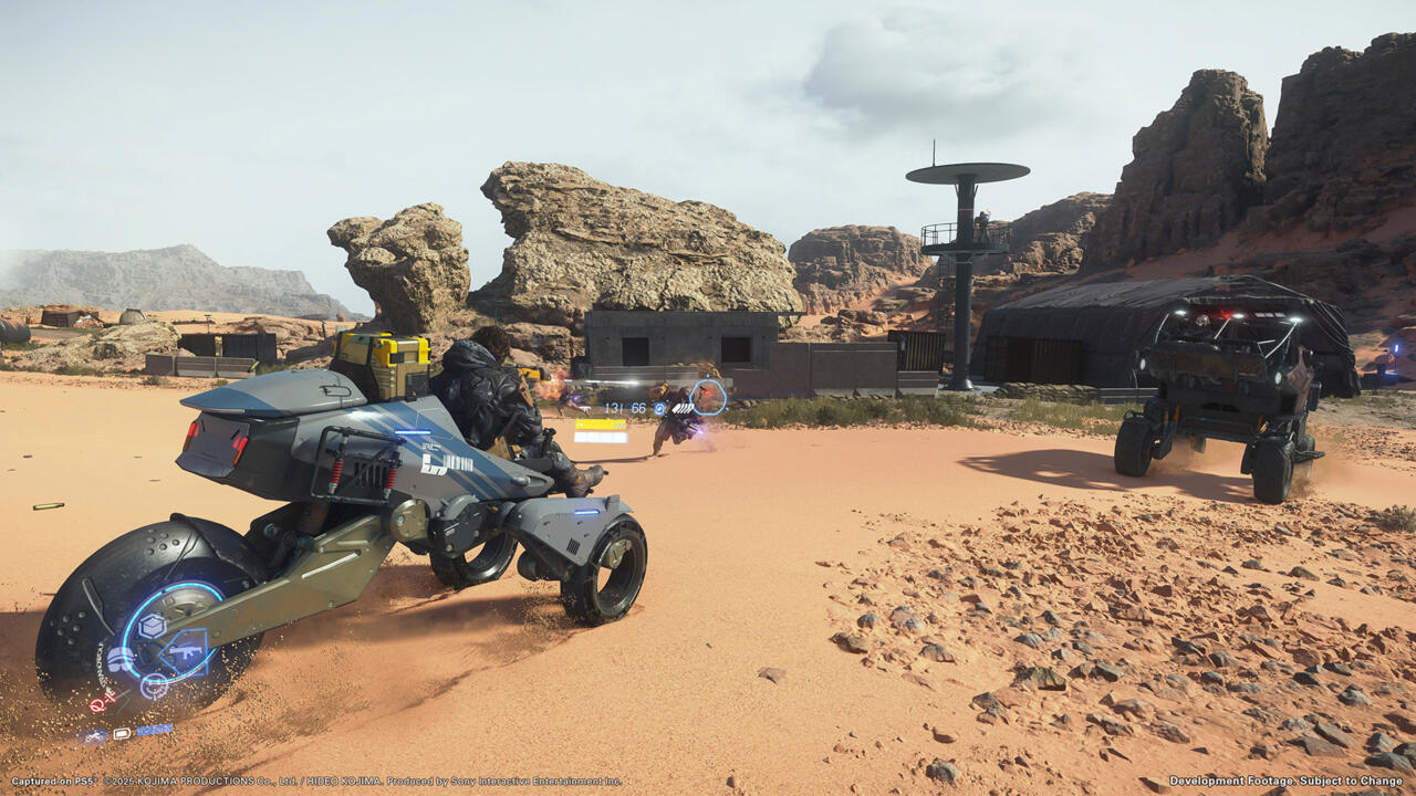 Vehicles continue to be a great way to traverse flat terrain.