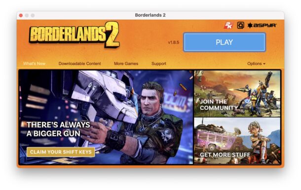 Borderlands 2 on Mac
