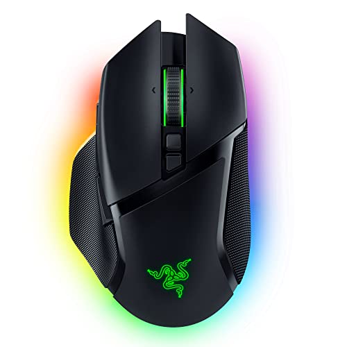 Razer Basilisk V3 Pro Wireless Gaming Mouse: HyperScroll Tilt Wheel - 30K...