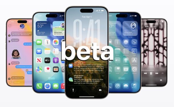 iOS 26 beta available to download and install now