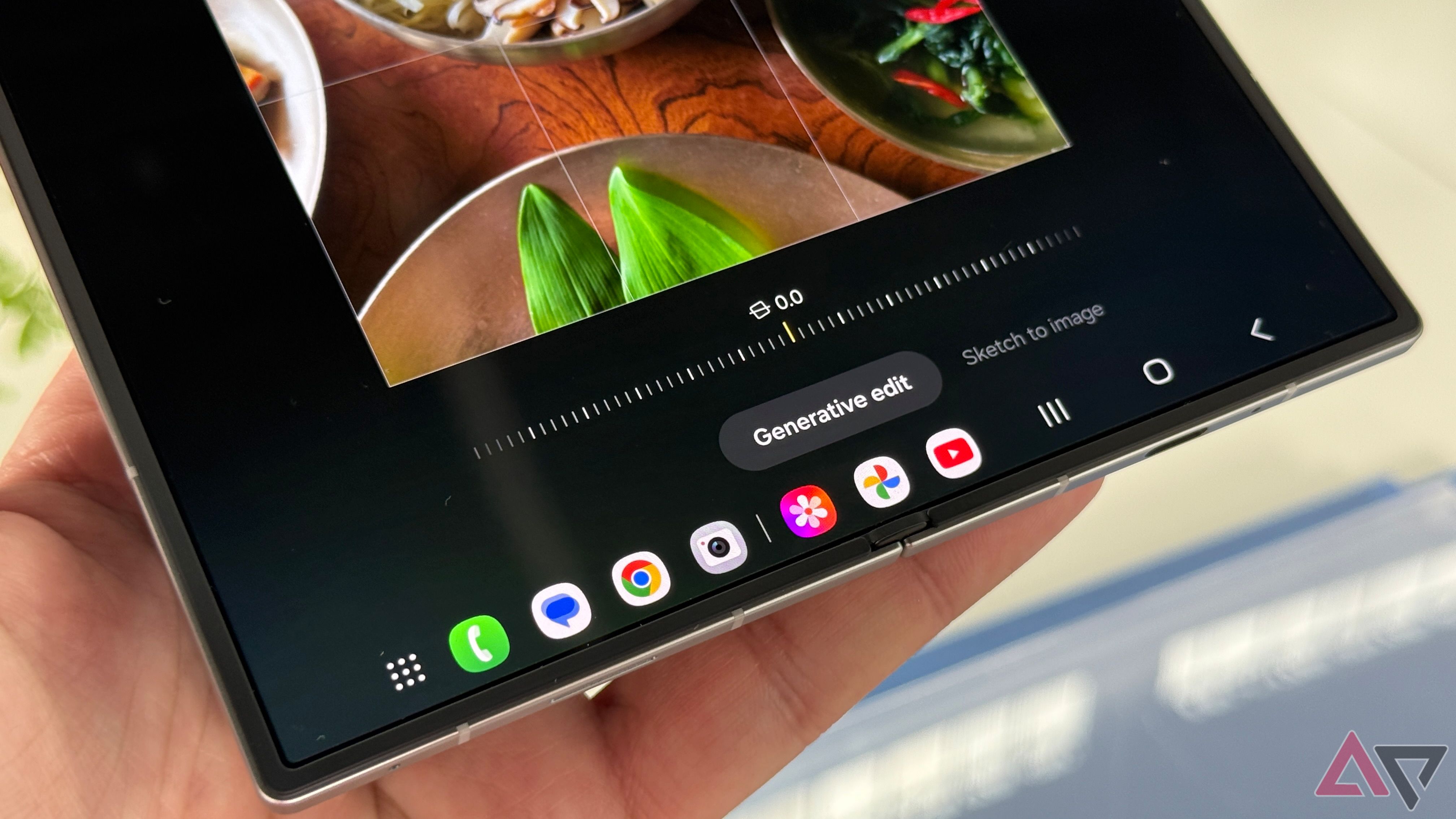 Samsung-Galaxy-Z-Fold-7-open-showing-photo-editing