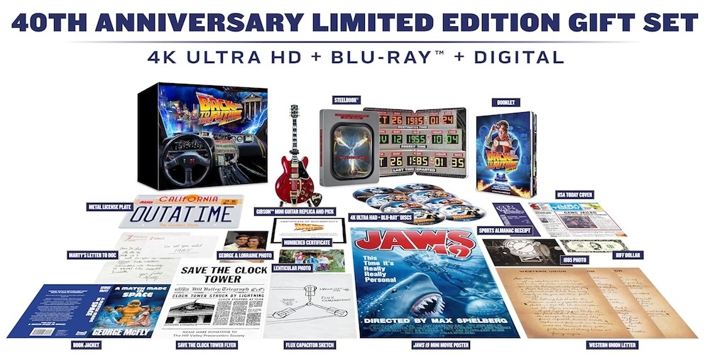 Back to the Future: 40th Anniversary Trilogy Steelbook Gift Set 