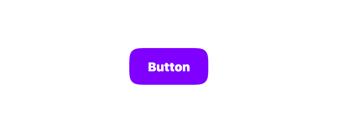 Squircle-shaped purple button with a white label that says ‘Button.’
