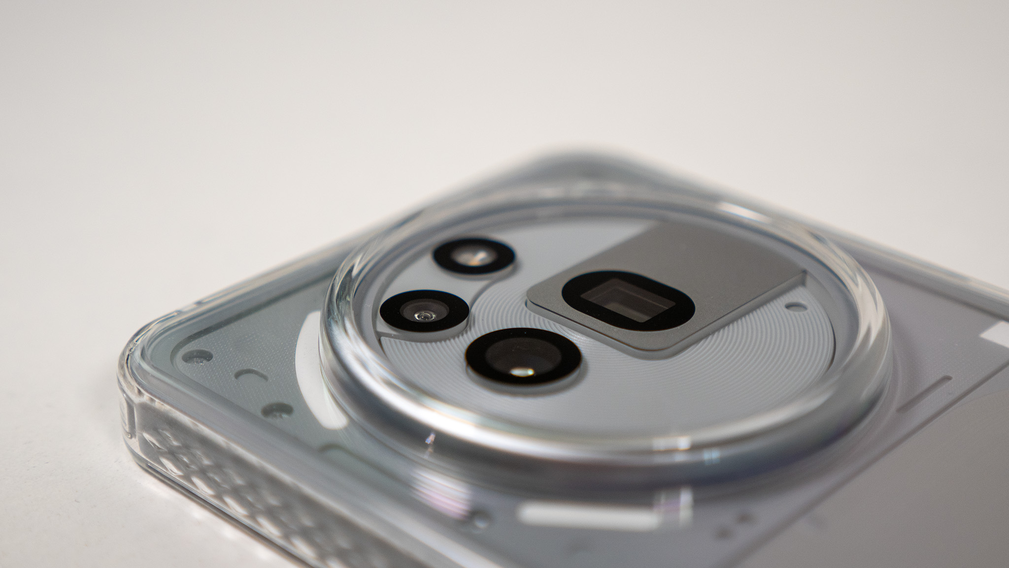 A close-up look at Tudia Lucion cases for the Nothing Phone 3a Pro