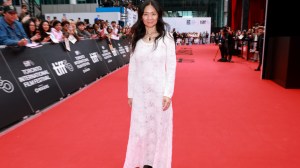 Chloé Zhao attends the premiere of 'Hamnet' during the 2025 Toronto International Film Festival