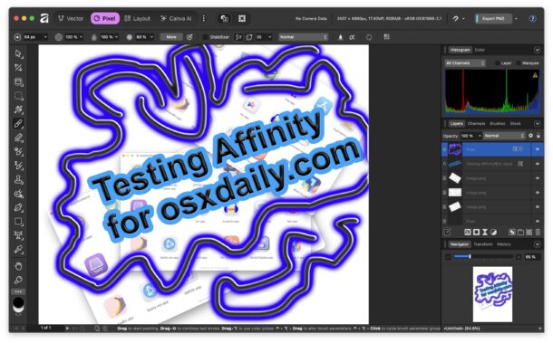 Affinity for Mac is a powerful free Photoshop alternative