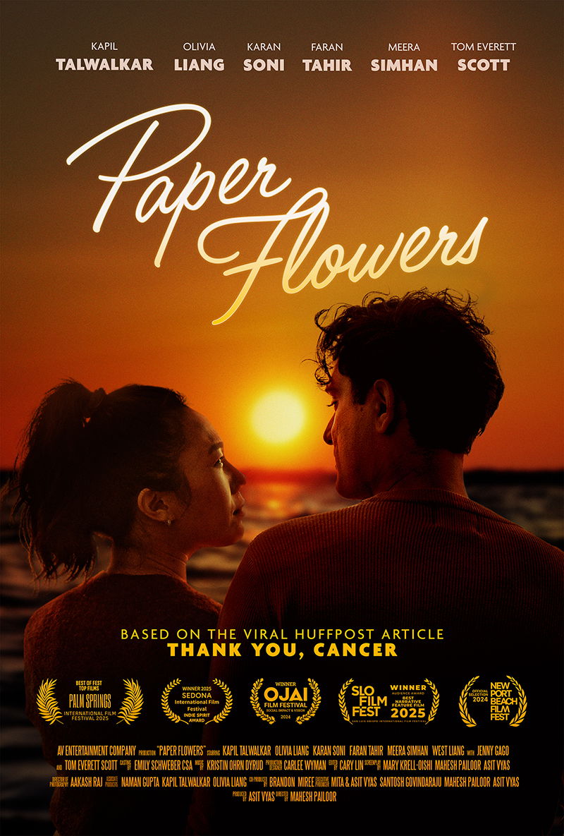 Paper Flowers Poster