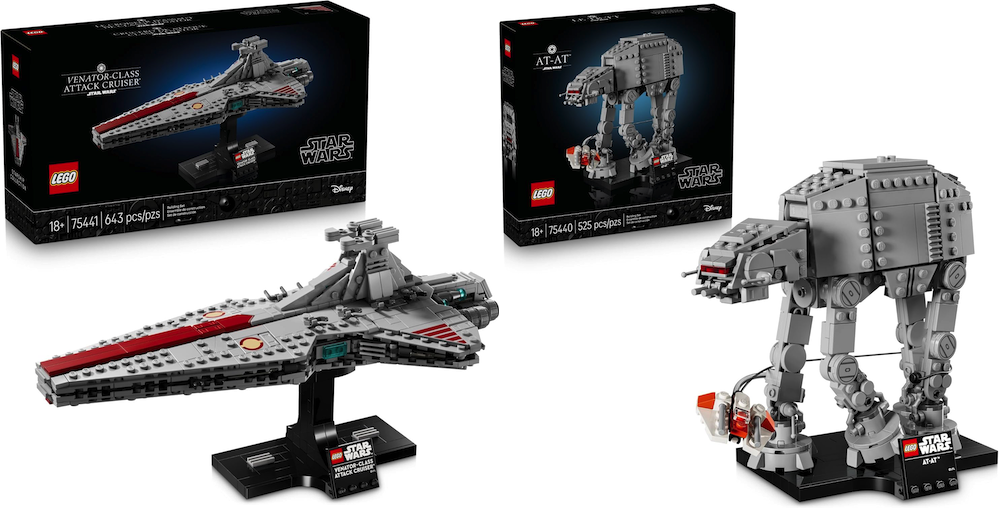 Venator-Class Attack Cruiser (75441) | AT-AT (75440)